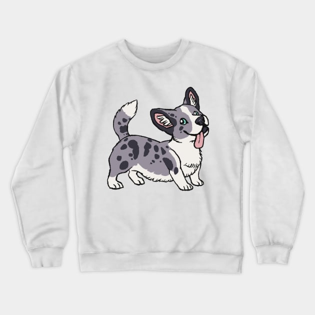 Cardigan Welsh Corgi (Doggust 2022) Crewneck Sweatshirt by tiffatiel